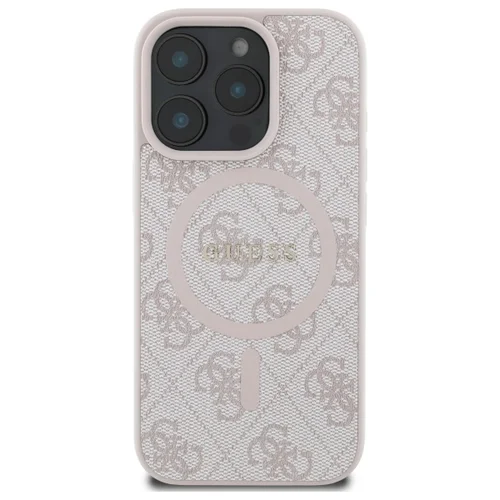 GUESS GUHMP16XG4GFRP dėklas iPhone 16 Pro Max, rožinis image 3