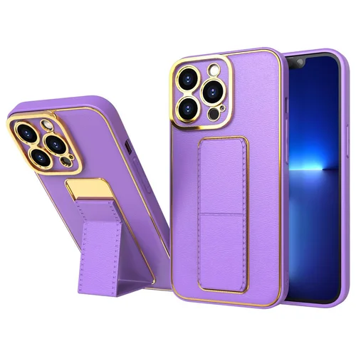 iPhone 13 Pro dėklas su stovu, purpurinis image 1