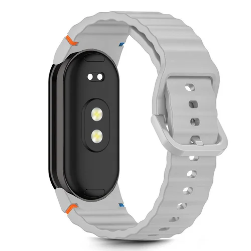 Tech-Protect dirželis Xiaomi Smart Band 8/9/10/NFC, pilkas image 2