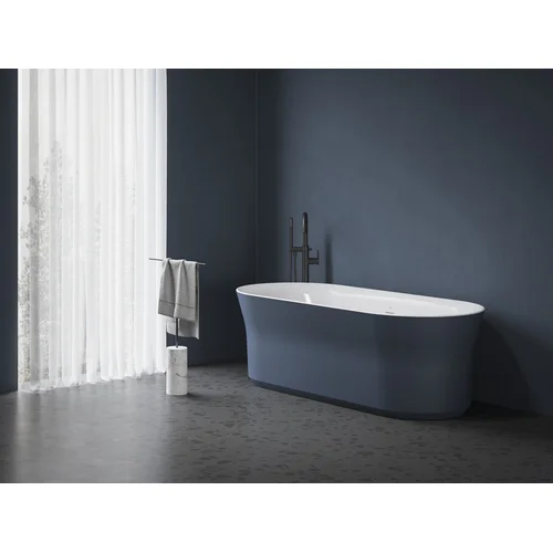 Vonia Ypsilon 180x80 laisvai pastatoma Deepsea Blue/balta image 1