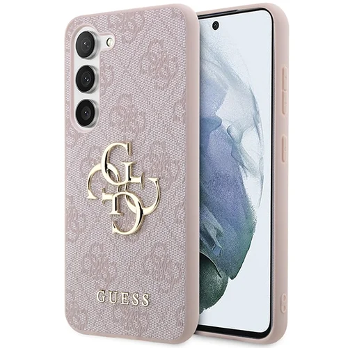 Guess GUHCS23S4GMGPI dėklas Samsung Galaxy S23, rožių spalvos image 1