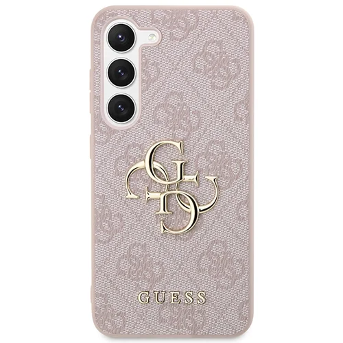 Guess GUHCS23S4GMGPI dėklas Samsung Galaxy S23, rožių spalvos image 3