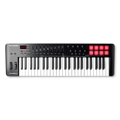 M-AUDIO Oxygen 49 (MKV) MIDI klaviatūra, 49 klavišai, juoda image 3
