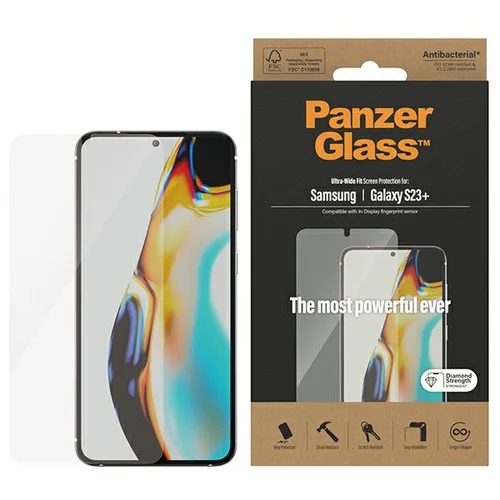 PanzerGlass Ultra-Wide Fit stiklas Samsung Galaxy S23+ image 1