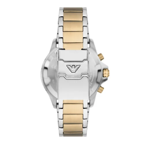 Emporio Armani AR11606 vyriškas dviejų tonų chronografas image 3