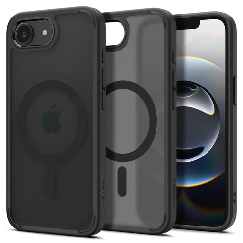 Spigen Ultra Hybrid MagSafe iPhone 16e dėklas, juodas image 1