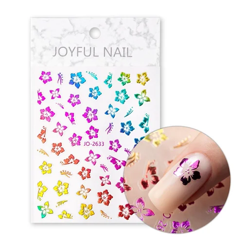 MOLLY NAILS FLOWER JO-2633 nagų lipdukai image 1