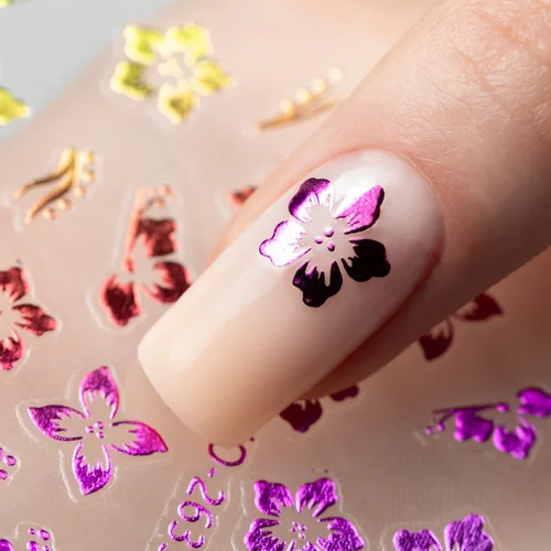 MOLLY NAILS FLOWER JO-2633 nagų lipdukai image 2