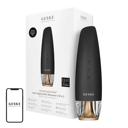 Geske 9-in-1 veido masažuoklis, pilkas image 1