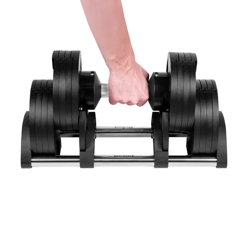 REBEL ACTIVE 36 kg reguliuojamas ketaus hantelis image 3