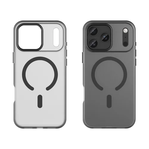 iPhone 17 Pro Max magnetinis dėklas, MagSafe, matinė juoda image 2