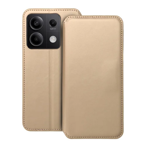 DUAL POCKET dėklas Xiaomi Redmi Note 13 5G, auksinis image 1