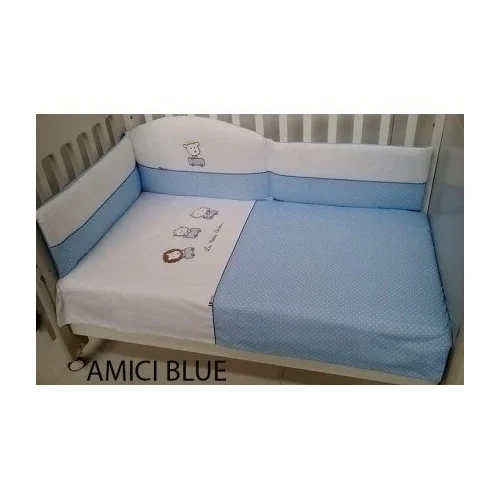 Feretti TRIO AMICI patalynės komplektas, melsvas image 3