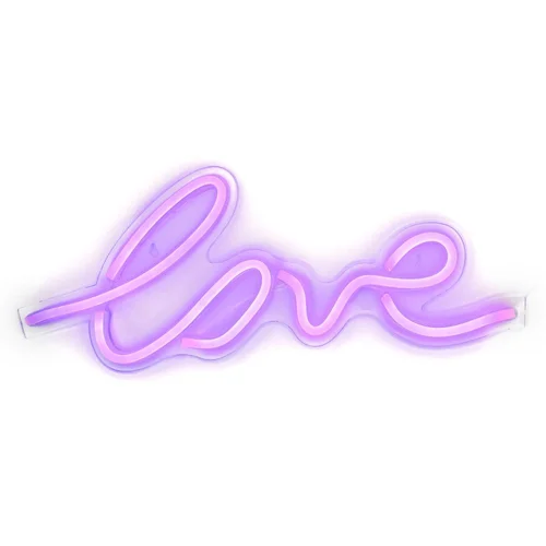 MEILĖ LED neoninė lempa su USB image 1