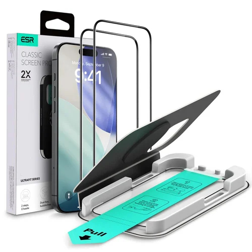 ESR UltraFit stiklas iPhone 16 Pro / 17, 2 vnt. image 1