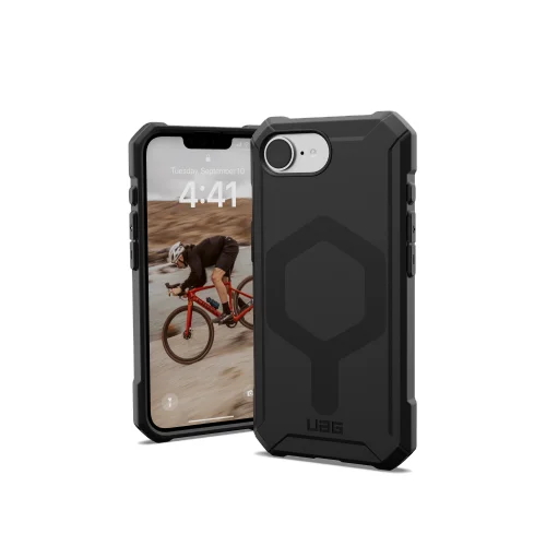 UAG Essential Armor MagSafe dėklas iPhone 16e, juodas image 1