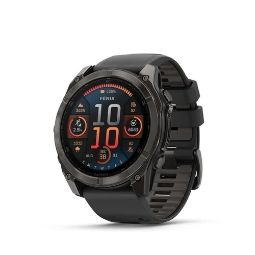 Garmin Fenix 8 51 mm AMOLED Titanium GPS išmanusis laikrodis image 1