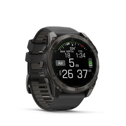 Garmin Fenix 8 51 mm AMOLED Titanium GPS išmanusis laikrodis image 2