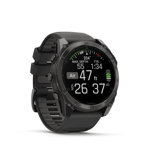 Garmin Fenix 8 51 mm AMOLED Titanium GPS išmanusis laikrodis image 3