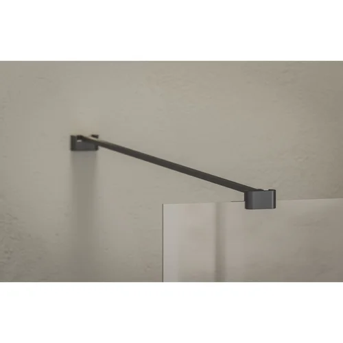 Dušo kabina RAVAK Walk-In Air Wall, 120 cm juoda ir skaidrus stiklas image 3