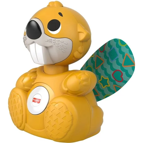 Fisher-Price Linkimals Merry Beaver interaktyvus žaislas image 2