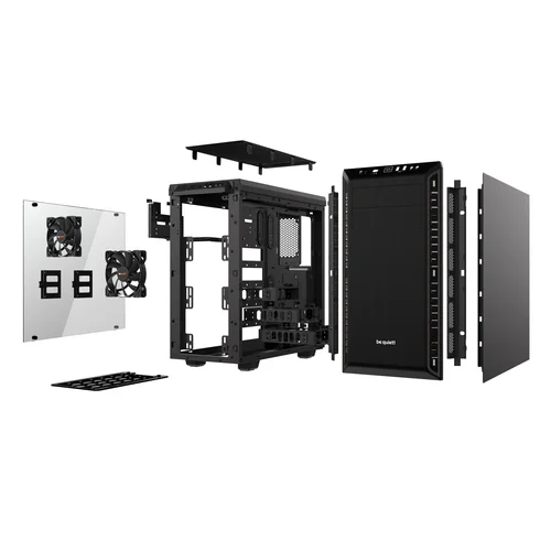 be quiet! Pure Base 600 Window Midi Tower, juodas image 3