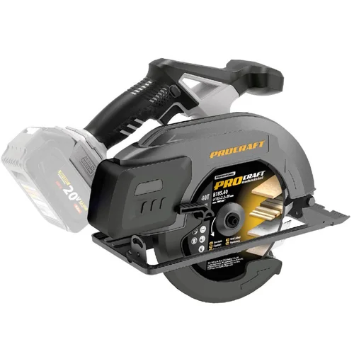 ProCraft Industrial CS185A-BB akumuliatorinis diskinis pjūklas image 2