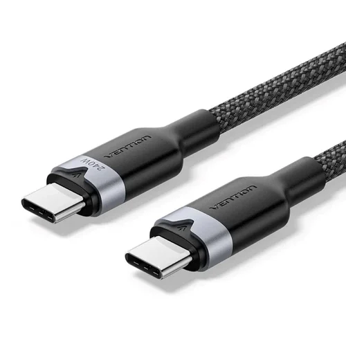 Vention USB-C–USB-C 2.0 5 A 240 W 1 m laidas image 1