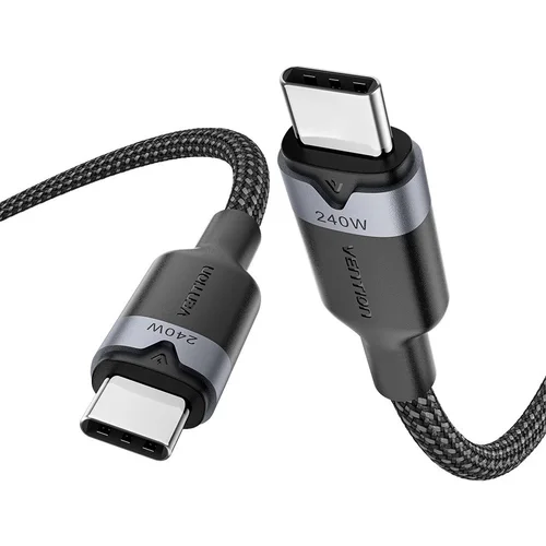 Vention USB-C–USB-C 2.0 5 A 240 W 1 m laidas image 2