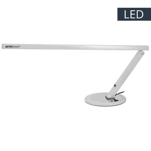 Activeshop SLIM LED stalinė lempa 8,4 W, sidabrinė image 3