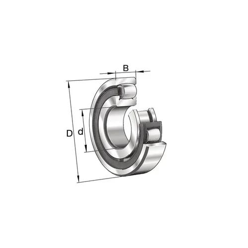 FAG 20306-TVPS sferinis ritininis guolis 60,7×72×19 mm image 3