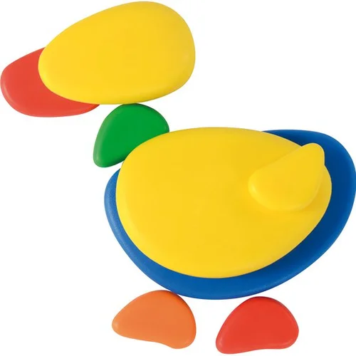 Vaivorykštės akmenukai, 36 vnt., 6 spalvų image 2