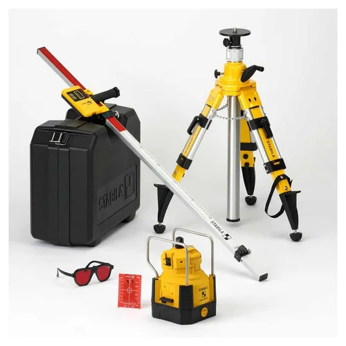 STABILA LAPR 150 rotacinio lazerinio nivelyro komplektas image 3