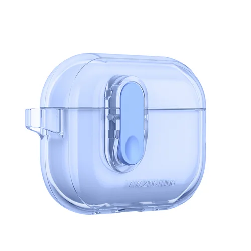 AmazingThing Minimalus TPU dėklas AirPods Pro 2, tamsiai mėlynas image 1