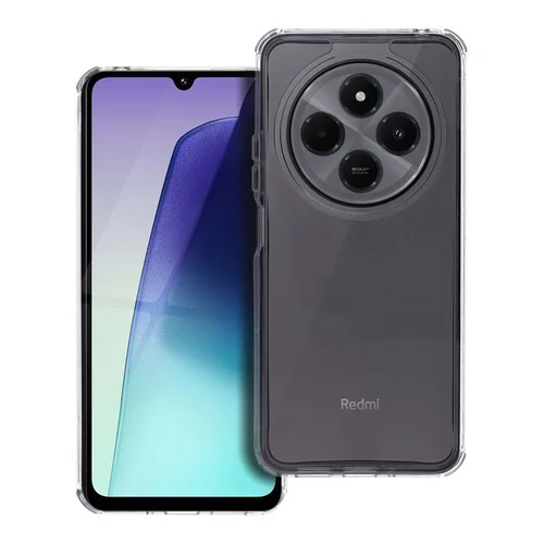 MATRIX skaidrus dėklas Xiaomi Redmi 14C, juodas image 1