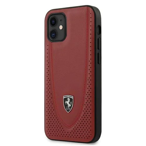 Ferrari FEOGOHCP12SRE Off Track Perforated dėklas iPhone 12 mini, raudonas image 2