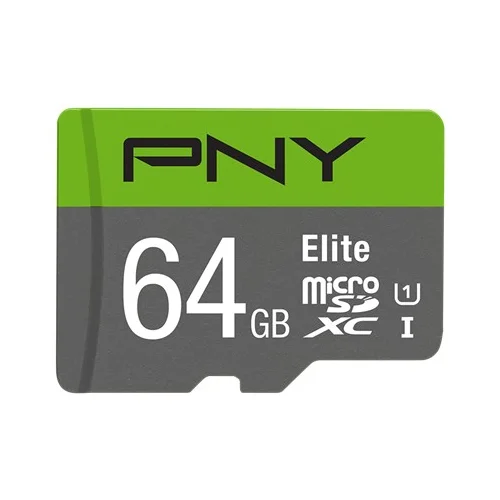 PNY Elite 64 GB MicroSDXC 10 klasės image 1