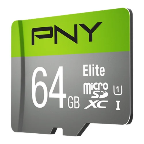 PNY Elite 64 GB MicroSDXC 10 klasės image 2