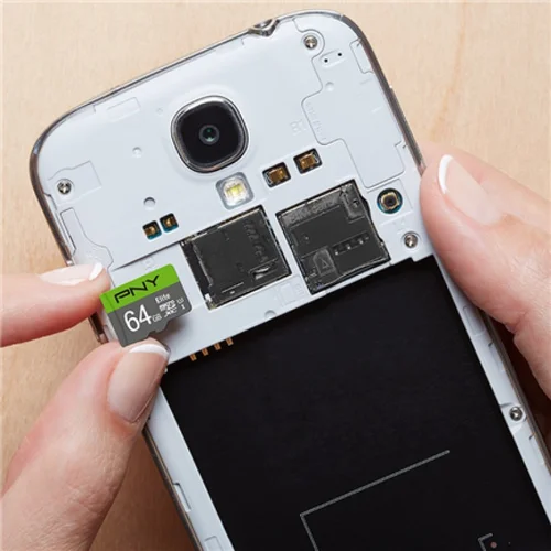 PNY Elite 64 GB MicroSDXC 10 klasės image 3