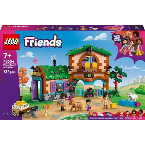 LEGO® Friends Ponių ūkis ir arklidė 42654, 727 vnt. image 1