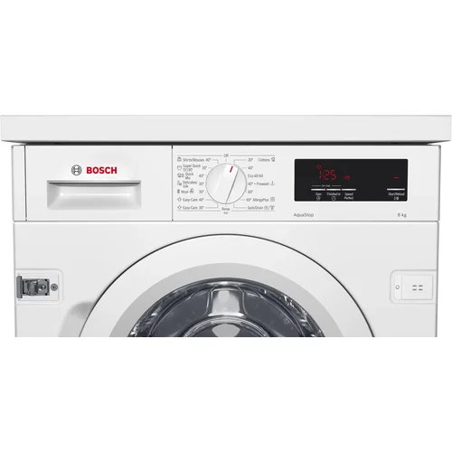 Bosch WIW24342EU įmontuojama skalbimo mašina 8 kg balta image 2