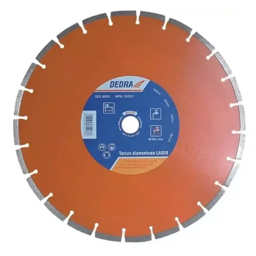DEDRA H1172 Deimantinis diskas gelžbetoniui, 300x25,4 mm image 1