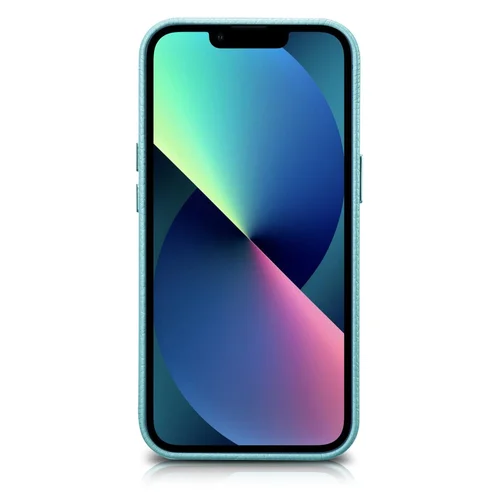 iCarer Litchi Premium dėklas iPhone 14 Pro, žalias image 2