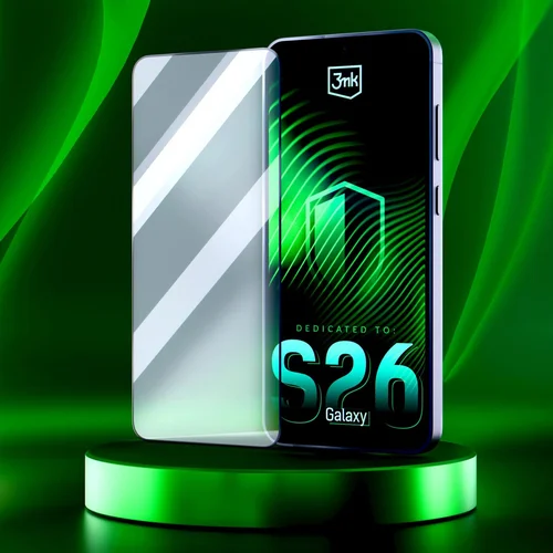 3mk HARDY Ultra Glass Samsung Galaxy S26 ekrano stiklas image 3