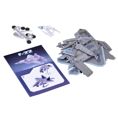 F-22 lėktuvo blokelių rinkinys ZA5027 1:100 image 3