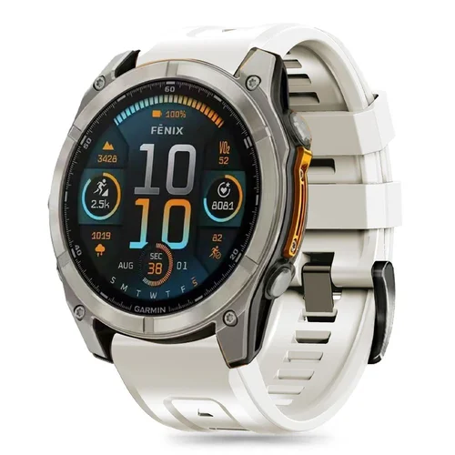 Tech-Protect dirželis Garmin Fenix 43 mm, titano image 1