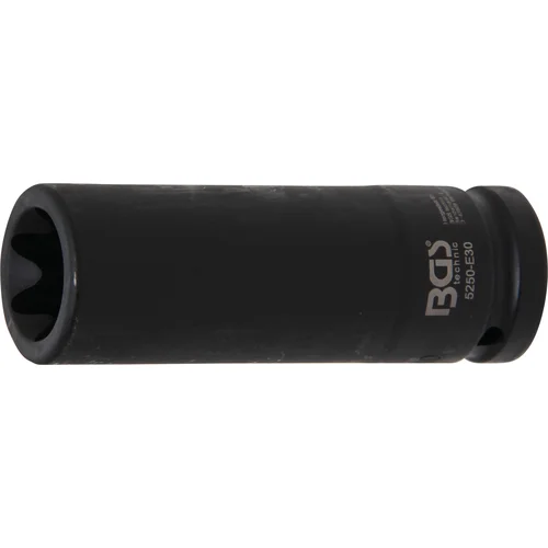 BGS technic 5250-E30 ilga E-Type smūginė galvutė 20 mm image 1