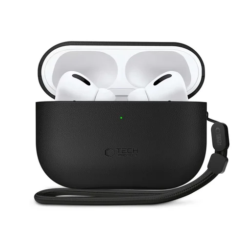 Tech-Protect NaturalFit dėklas AirPods Pro 3, juodas image 2