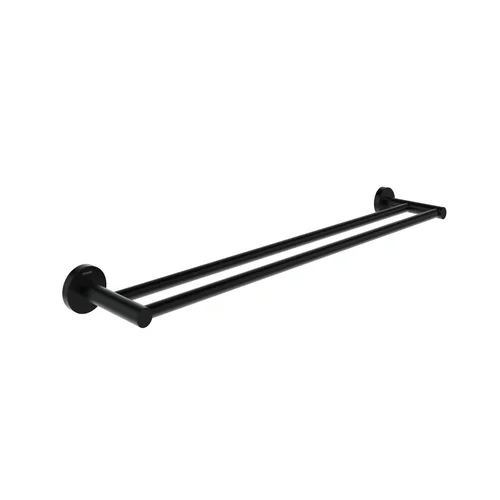 KN 320.20BLM Dvigubas rankšluosčių laikiklis 60 cm, Juodas matinis image 1