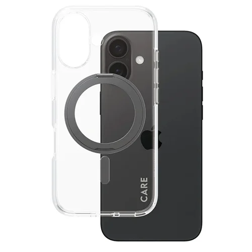 CARE by PanzerGlass 1321 dėklas su atrama iPhone 16, 6,1 col., MagSafe image 2